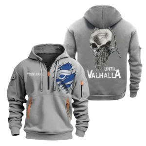 Hyosung Motorcyles Half Zip Hoodie, Sports Hooded Multi-Pockets, Custom Name TN070325Y25QZ2HCT2HYO