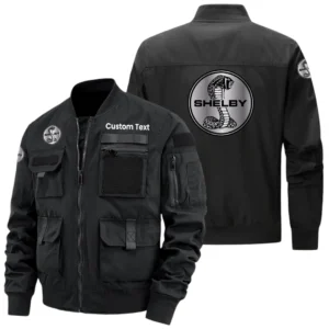 Shelby Jacket Baseball Collar Style Multiple Pockets Men Hiking Outdoor Jacket Custom Name