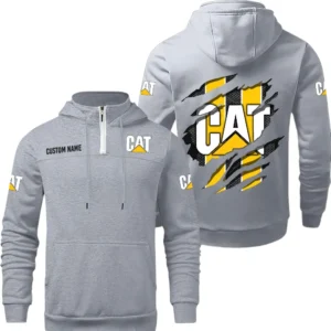 Caterpillar Quarter Zip Hoodie Sports Hoodie Customize Name