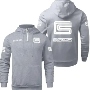 Carroll Shelby Quarter Zip Hoodie Sports Hoodie Customize Name