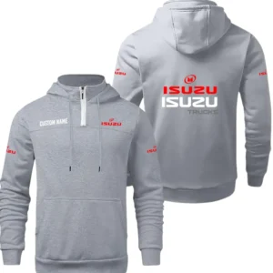 Isuzu Quarter Zip Hoodie, Sports Hoodie Custom Name TN280325Y50HZ44CT1ISU