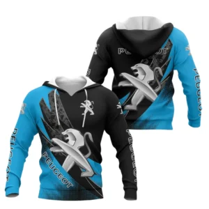 Peugeot Limited 2025 Pullover Hoodie All Over Print Gift For Cars Fans, Custom Name HG260425Y2PH3DCT1PEU