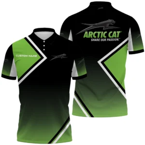 Arctic Cat Polo Shirt All Over Print Gift For Sports Fans, Custom Name HIHI030425Y3PLARC