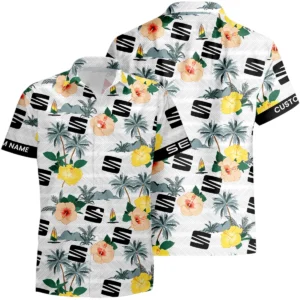 SEAT Hawaiian Shirt x Beach Shorts Full Set Limited 2025 All Over Print, Custom Name HIHI230425Y7HWSEA