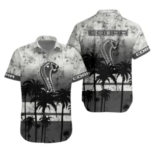 Shelby Cobra Hawaiian Shirt All Over Print Custom Name For Men Women Kids