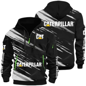 Caterpillar Half Zip Hoodie All Over Prints Multi-Pockets Customize Name