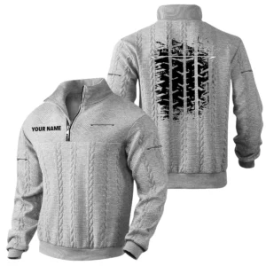 Chrysler Quarter Zip Sweatshirt Stand Collar Gift For Fan Custom Name