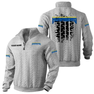 Husaberg Quarter Zip Sweatshirt Stand Collar Gift For Fan Custom Name