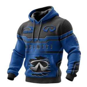 Infiniti Waffle Pullover Hoodie 3D Custom Your Name