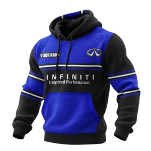 Infiniti Waffle Pullover Hoodie 3D Customize Your Name