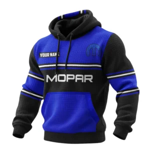Mopar Waffle Pullover Hoodie 3D Customize Your Name