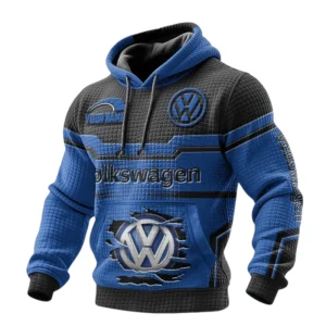 Volkswagen Waffle Pullover Hoodie 3D Custom Your Name