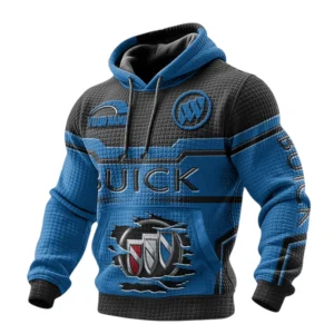 Buick Waffle Pullover Hoodie 3D Custom Your Name