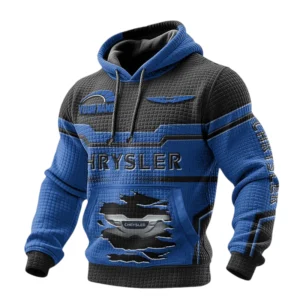 Chrysler Waffle Pullover Hoodie 3D Custom Your Name