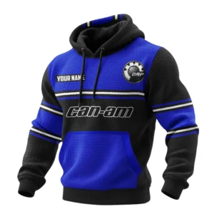 Can Am BRP Waffle Pullover Hoodie 3D Customize Your Name