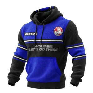 Holden Waffle Pullover Hoodie 3D Customize Your Name