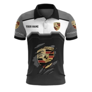Porsche Mens Polo Shirt 2026 Limited Custom Your Name