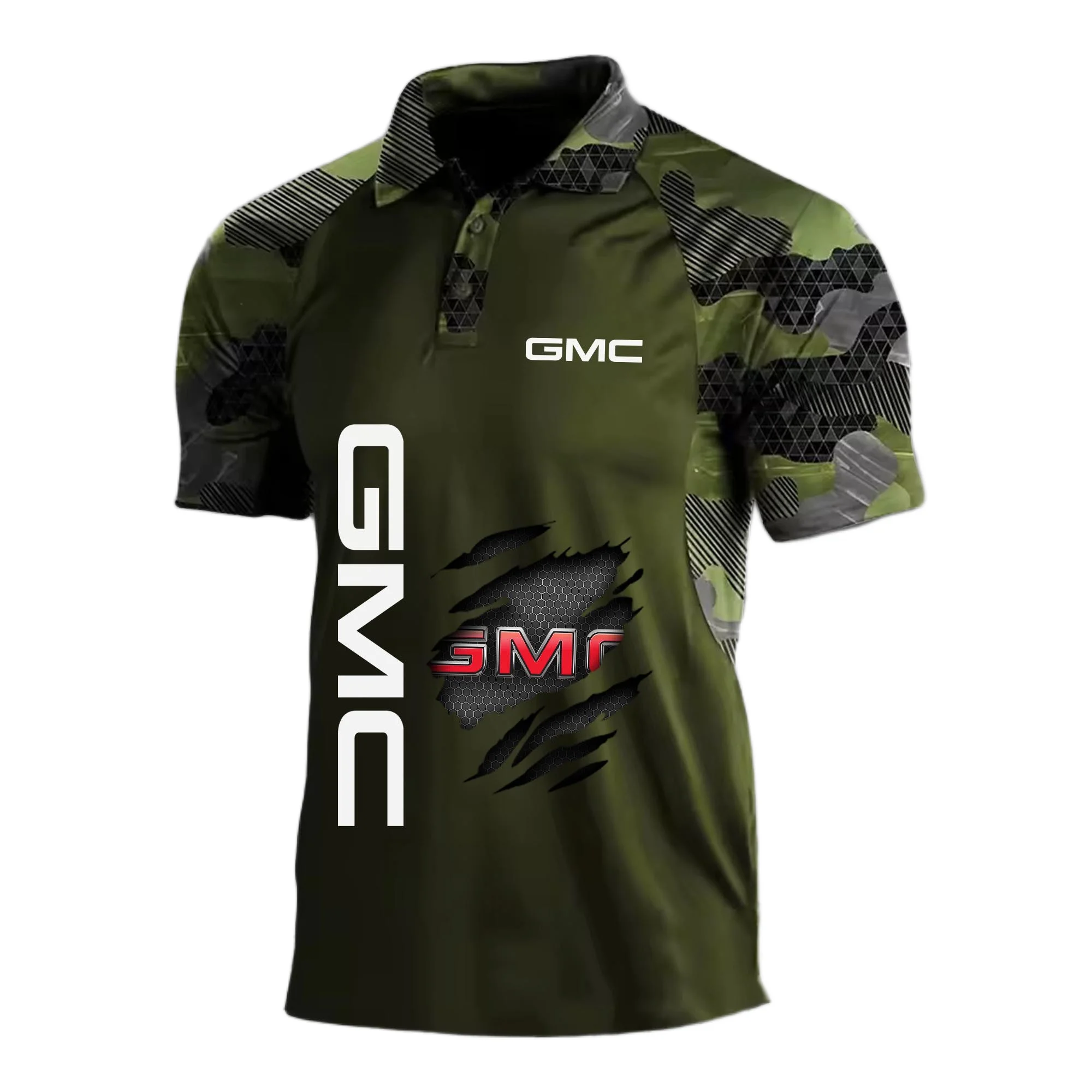 GMC Car Men’s Polo Shirt 2026 Limited GMC Car Men's Polo Shirt 2026 Limited