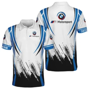 BMW M Motorsport Racing Polo Shirt Limited 2026 Custom Name