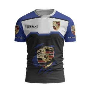 Porsche Men's T-Shirt Customize Your Name
