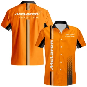 McLaren Racing Limited Hawaiian Shirt x Beach Shorts Full Set Custom Name