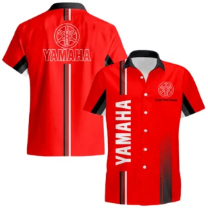 Yamaha Motor Hawaiian Shirt x Beach Shorts Full Set Limited Custom Text