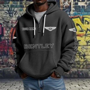 Bentley Quarter Zip Waffle Hoodie New 2026 Limited Customize Name
