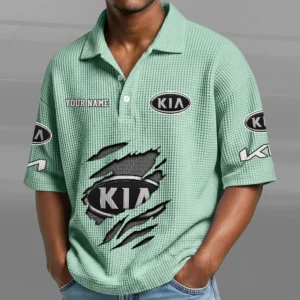 KIA Waffle Polo Shirt New 2026 Limited Personalize Name