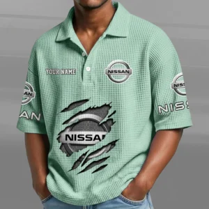 Nissan Waffle Polo Shirt New 2026 Limited Personalize Name