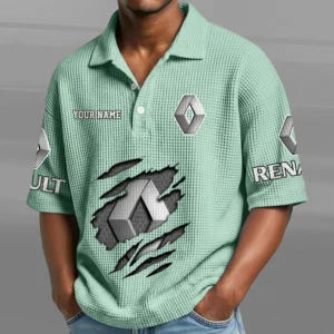 Renault Waffle Polo Shirt New 2026 Limited Personalize Name