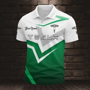Tesla Motors Polo Shirt New Limited 2026 Customize Name