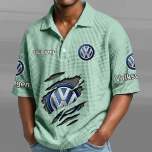 Volkswagen Waffle Polo Shirt New 2026 Limited Personalize Name