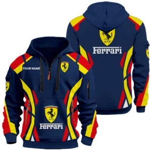 Ferrari Half Zip Hoodie Long Pants Full Set 2026 Limited Customize Name