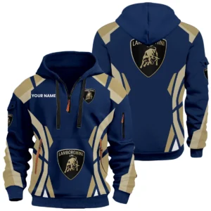 Lamborghini Half Zip Hoodie Long Pants Full Set 2026 Limited Customize Name