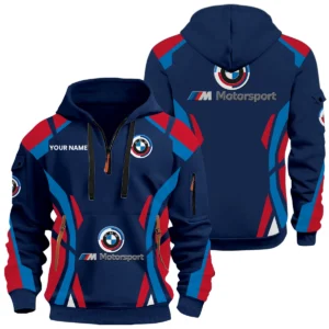 BMW M Motorsport Racing Half Zip Hoodie Long Pants Full Set Limited Edition Customize Name
