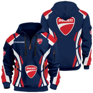 Ducati Motor Holding Half Zip Hoodie Long Pants Full Set 2026 Limited Customize Name
