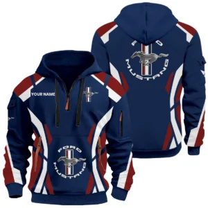 Ford Mustang Half Zip Hoodie Long Pants Full Set New 2026 Limited Customize Text