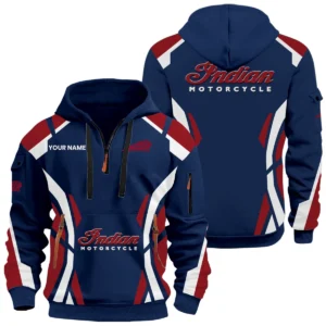 Indian Motorcycle Half Zip Hoodie Long Pants Full Set 2026 Limited Customize Name