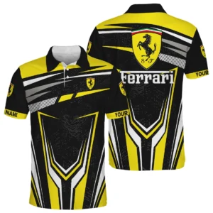 Ferrari Polo Shirt New 2026 Limited Customize Name