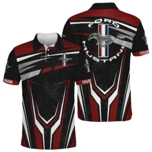 Ford Mustang Men's Polo Shirt New 2026 Limited Customize Text