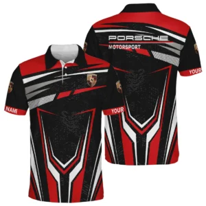 Porsche Motorsport Racing Men's Polo Shirt New 2026 Limited Customize Text