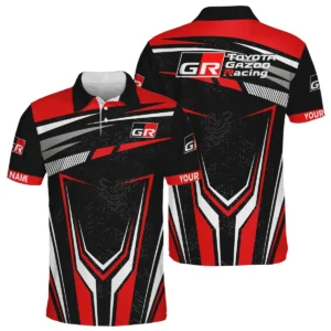 Toyota Gazoo Racing Polo Shirt New 2026 Limited Customize Name