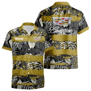Cadillac Exclusive Logo Hawaiian Shirt Aloha Tropical Customize Name 2026
