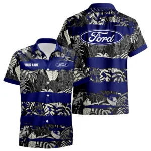 Ford Hawaiian Shirt Aloha Tropical Limited Custom Your Text For Summer