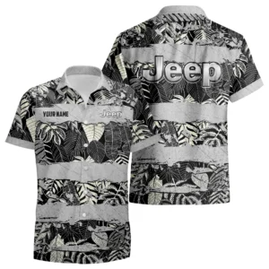 Jeep Hawaiian Shirt Aloha Tropical Limited Custom Name For Summer