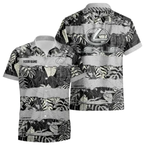 LEXUS Hawaiian Shirt Aloha Tropical Limited Custom Name For Summer
