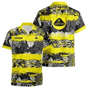 Lotus Cars Hawaiian Shirt Aloha Tropical Limited Custom Name For Summer