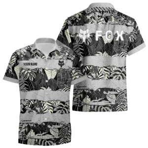 Fox Racing Exclusive Logo Hawaiian Shirt Aloha Tropical Limited Custom Name