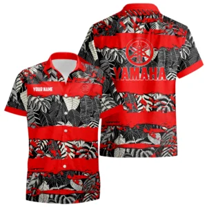 Yamaha Motor Hawaiian Shirt Aloha Tropical Limited Custom Name