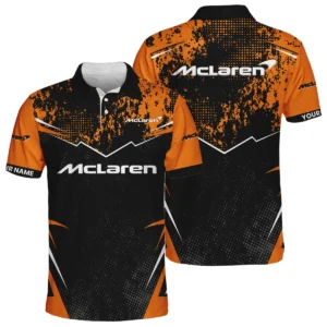 McLaren Exclusive Logo Men's Polo Shirt 2026 Customize Name